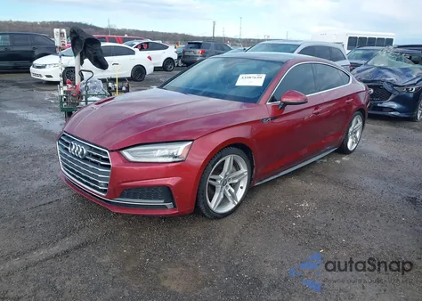 2018 Audi A5 2.0T Premium z USA, uszkodzony, nr VIN WAUENCF50JA010225